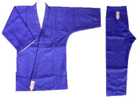 Judo Anzug, weiß/blau, WENDEANZUG, 180cm