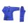 Judo Anzug, blau, Professional Edition
