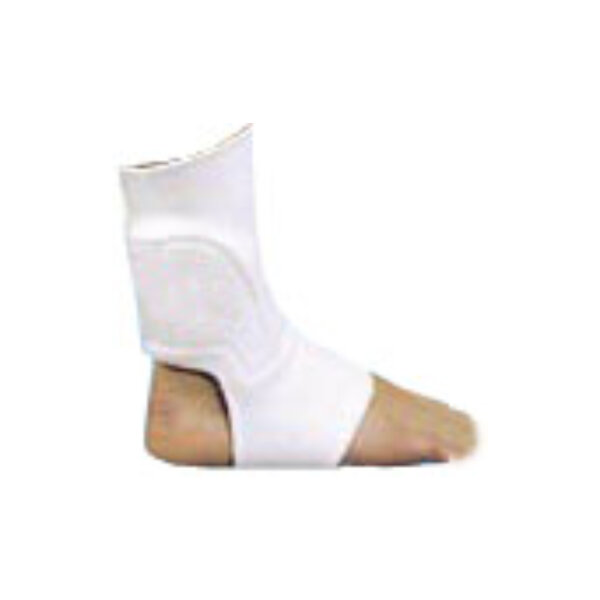 Achillessehnen-Knöchelschoner, weiß, extra Achillessehnenpolsterung