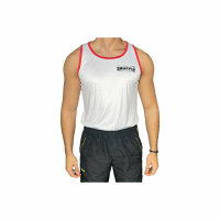 Box Shirt, weiß/rot, 100% Polyester, Marke: SHUFFLE