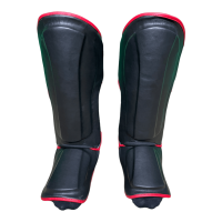 Schienbein-Spannschoner, schwarz, Nylex, mit Neopren