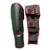 Schienbein-Spannschoner, schwarz, Nylex, mit Neopren