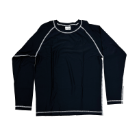 Rash Guard, schwarz, long-sleeved, Gr. XL
