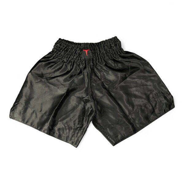 Kick-Thai-Box Shorts, schwarz, TOP MODELL 2XS