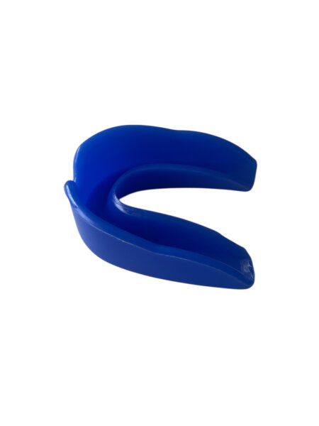 Zahnschutz, einfach, blau, m. Box, Sr.