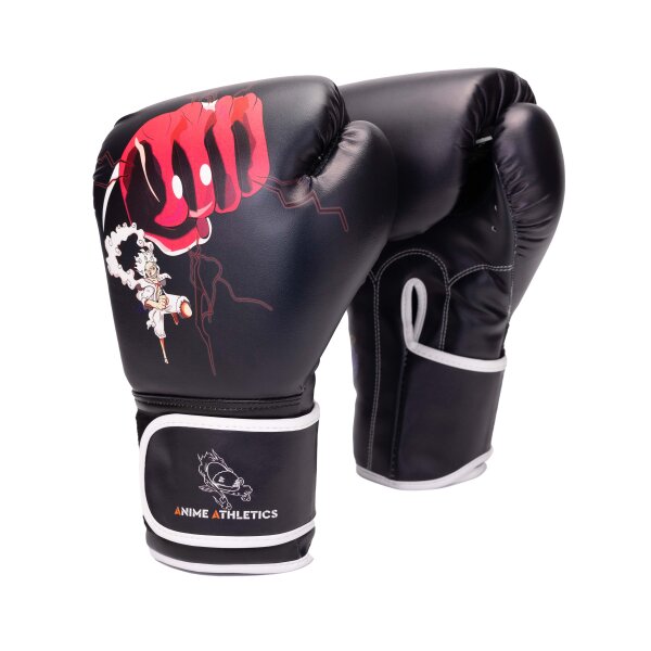 Anime Athletics Boxhandschuhe - Schwarz/Weiß, BAJURANGU GUN, ELITE VERSION