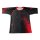 Rashguard, 280GSM, schwarz/rot, kurzarm, MODELL: COMBAT POWER