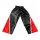 Kickboxhose, 100% Satin, schwarz/rot, MODELL: FIRE PUNCH