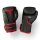 Boxhandschuhe, schwarz/rot, Premium Kunstleder, MODELL: POWER PUNCH