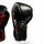 Boxhandschuhe, schwarz/rot, Premium Leder, MODELL: BLACK SHADOW