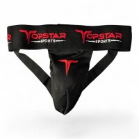 Premium Tiefschutz, für Herren, schwarz/rot, MODELL:...