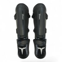 Premium Schienbein-Spannschoner, schwarz, MODELL: NIGHTFALL