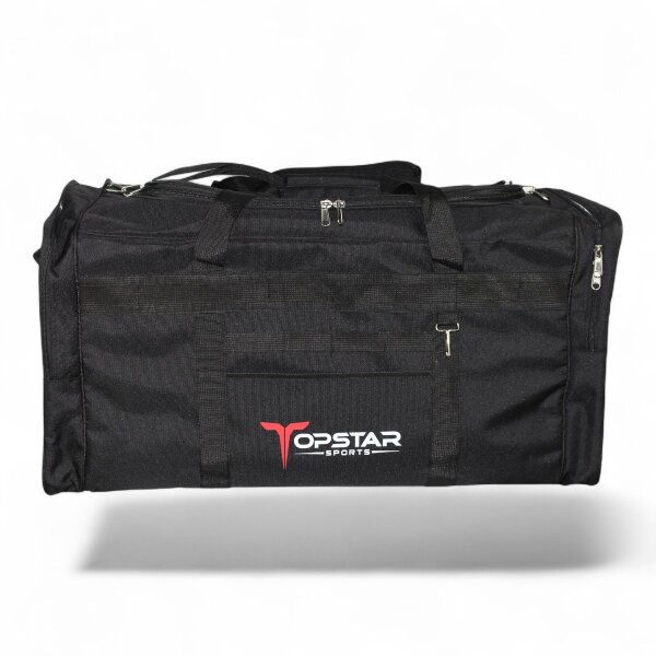 Sporttasche, schwarz, Premium Qualität, MODELL: BLACK PACK, 60x35x35cm