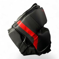 Kopfschutz, schwarz, Premium Kunstleder in Matt, MODELL:...