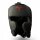Kopfschutz, schwarz, Premium Kunstleder in Matt, MODELL: SHADOW BLAZE