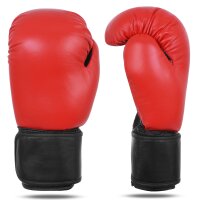 Boxhandschuhe, rot/schwarz, TOP-Modell