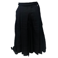 Hakama, schwarz, Mischgewebe, Gr. 25 (170cm)