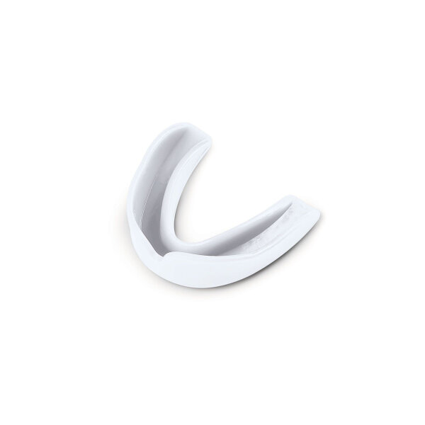 Zahnschutz, einfach, weiß, m. Box, Sr.