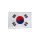KOREA Aufnäher, mit weißer Umrandung