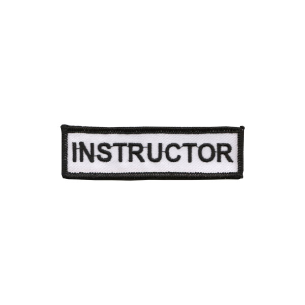 INSTRUCTOR Aufnäher