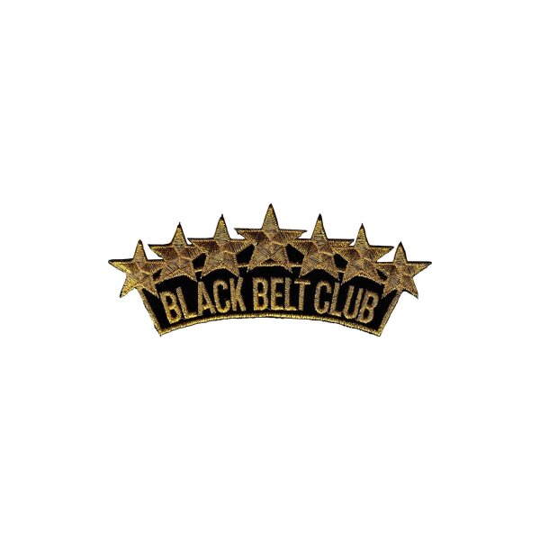 BLACK BELT CLUB Aufnäher