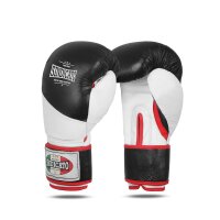 Boxhandschuhe, weiß/schwarz/rot, SINDICATO