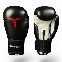 Boxhandschuhe, schwarz/weiß, TOP-Modell
