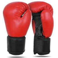 Boxhandschuhe, rot/schwarz, TOP-Modell