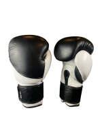 Boxhandschuhe, weiß/schwarz, LION-Modell