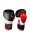 Boxhandschuhe, schwarz/weiß/rot, LION-Modell