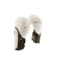 Boxhandschuhe, weiß/schwarz, BAT-Style Modell