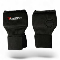 Box-Innenhandschuhe, schwarz, Elastikschoner