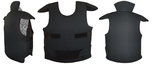 Oberkörperschutzweste, schwarz, INSTRUCTOR