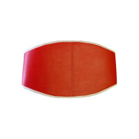 Champion Gürtel, rot/weiß, Kunstleder, ohne Logo