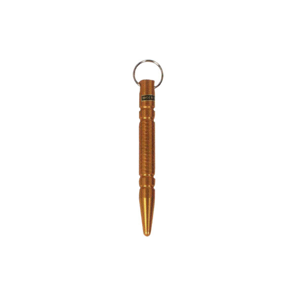 Kubotan, gold, rundes Ende, Aluminium