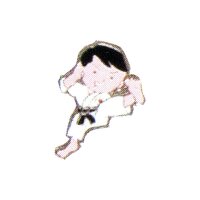 KARATE JUNGE Anstecker