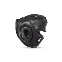 Kopfschutz, schwarz, m. Plastik-Gitter