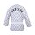 Hapkido Jacke, weiß/schwarz