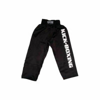 Kick-Box Hose, schwarz, KICKBOXING 200cm