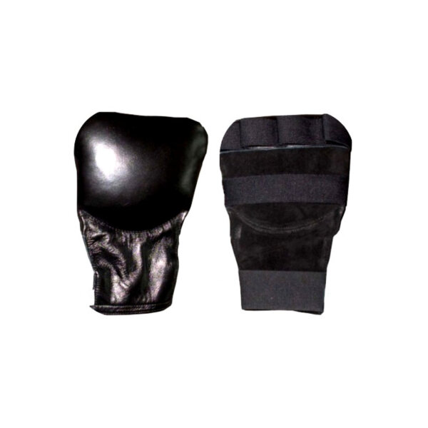 Karate Mitts, schwarz, Leder