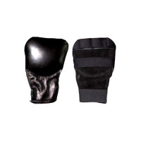 Karate Mitts, schwarz, Leder