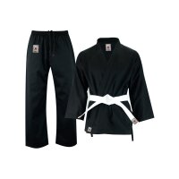 Karate Anzug, schwarz, 12oz, KUMITE, 190cm
