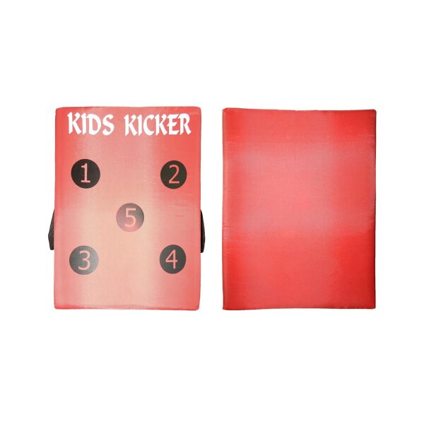 Trittkissen, rot, KID, Nylon, m. Zielnummern