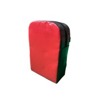 Arm Mitt, schwarz/rot, Vinyl