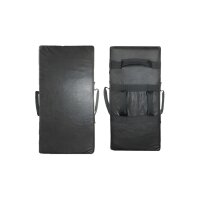 Schlagpolster, schwarz, Leder, JUMBO