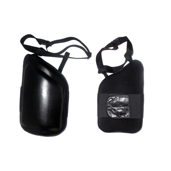 LowKickPad, schwarz, Kunstleder, glatt