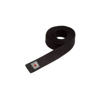 Meister Gürtel, schwarz, BUSHINDO