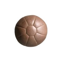 Medizin Ball, braun, Kunstleder