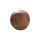 Medizin Ball, braun, Kunstleder