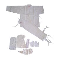 Ninja Anzug, weiß, DELUXE